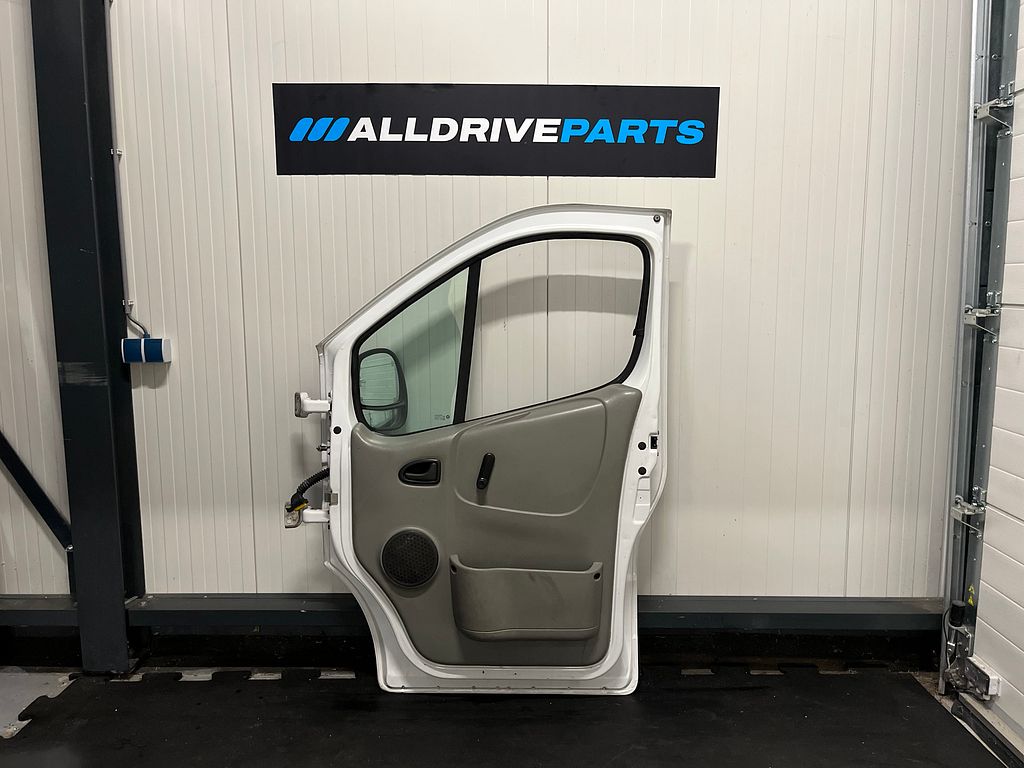 Opel Vivaro Renault Trafic Voorportier  echts wit 93194148