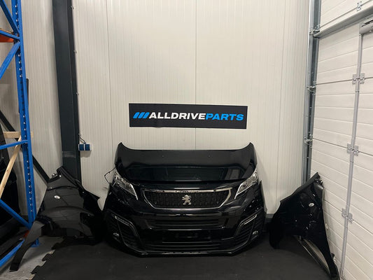 Peugeot Expert Complete Voorkop Voorfront zwart mistlampen