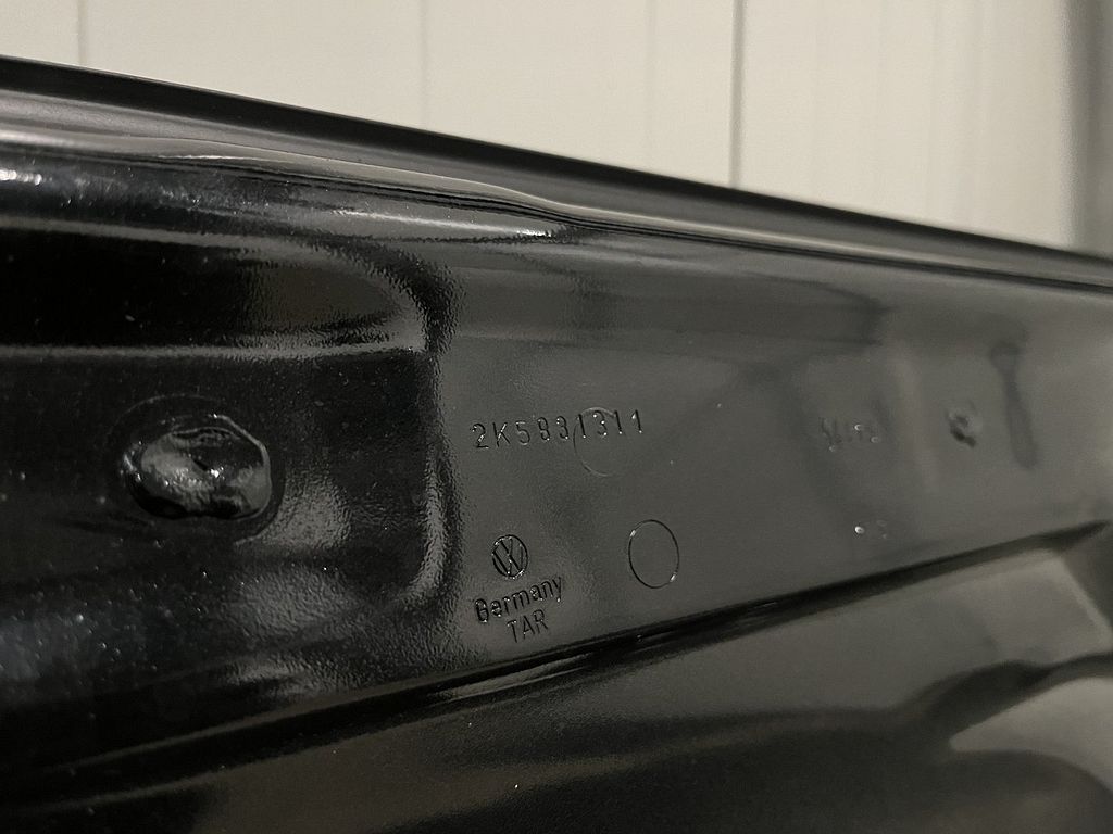 Volkswagen Caddy IV Voorportier links zwart LC9X 2K5831055