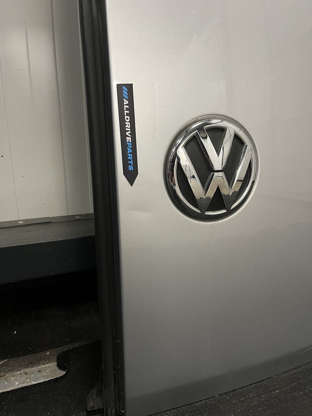 VW Volkswagen Caddy rechter achterdeur zilvergrijs LA7W