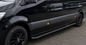 Mercedes Sprinter W907 Trittbretter Sidesteps Matt schwarz