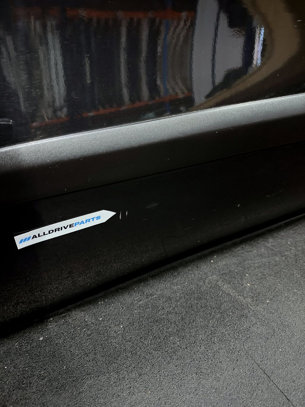 Fiat Doblo Opel Combo voorportier links zwart 52014834