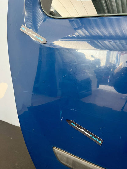 Schuifdeur rechts Renault Kangoo blauw met ruit 821003122R