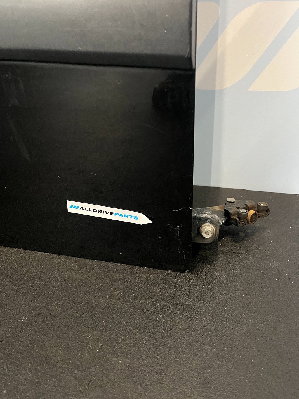 Schuifdeur rechts Renault Kangoo zwart dicht 7751478147