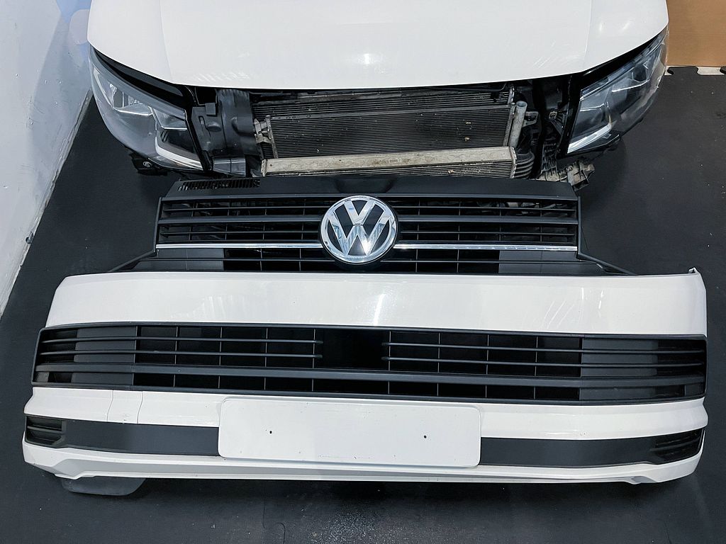 Complete voorkop VW Volkswagen Transporter T6 wit LB9A ACC