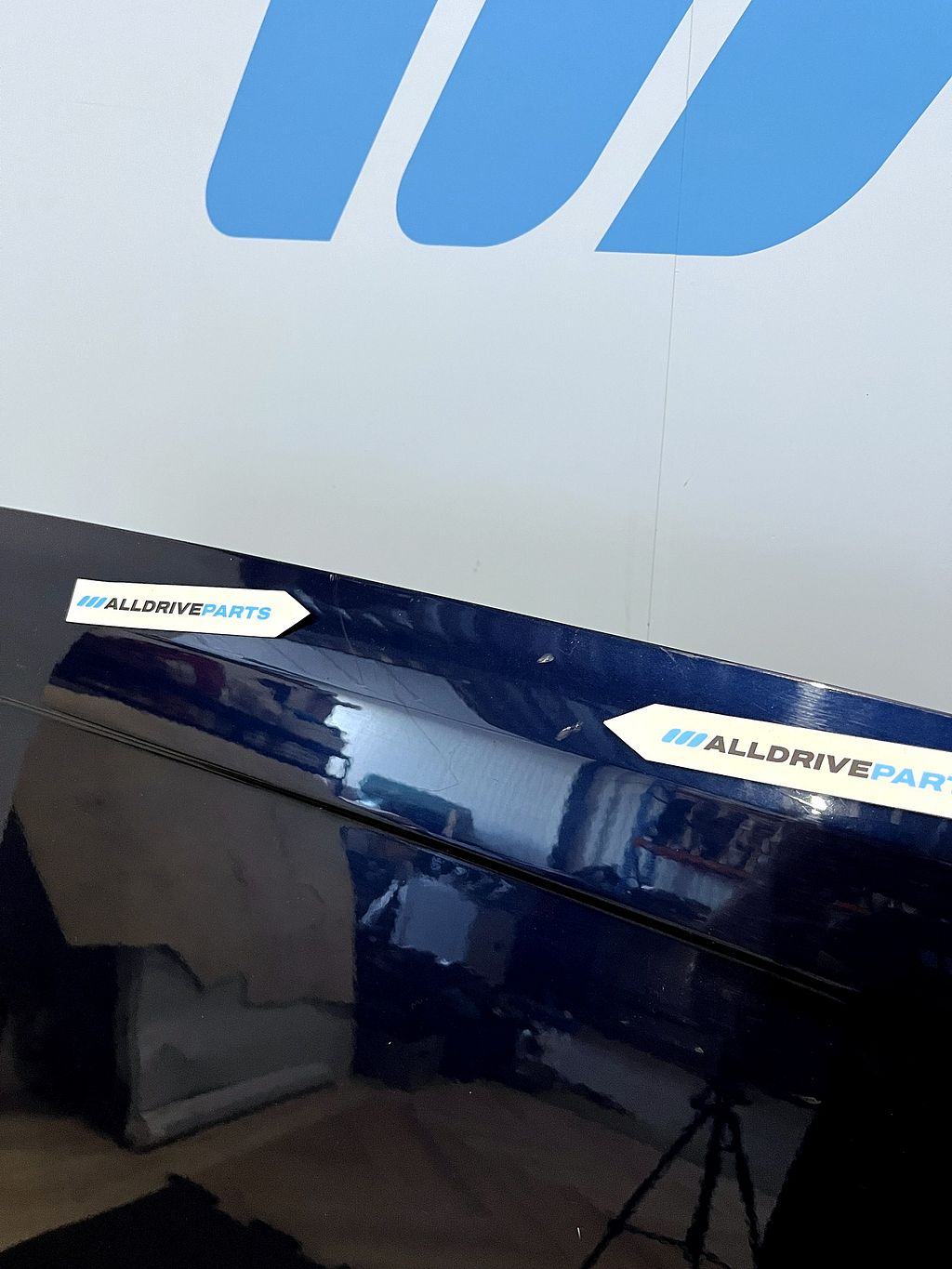 Schuifdeur rechts Citroen Berlingo donkerblauw KPK 9008S2