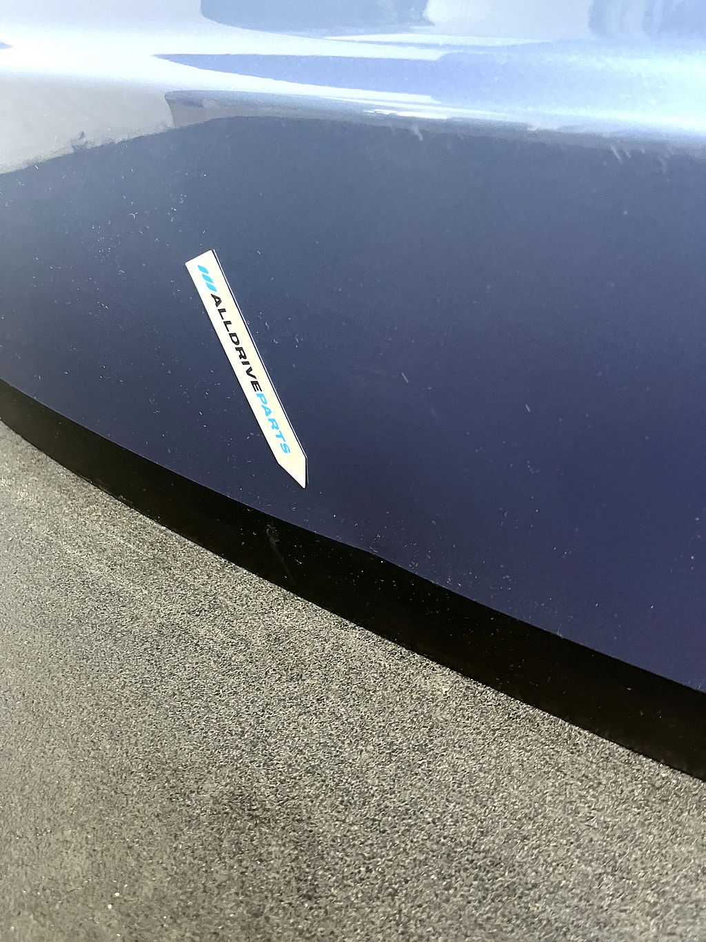 Achterdeur links VW Caddy met ruit blauw LR5T 2K0827091J
