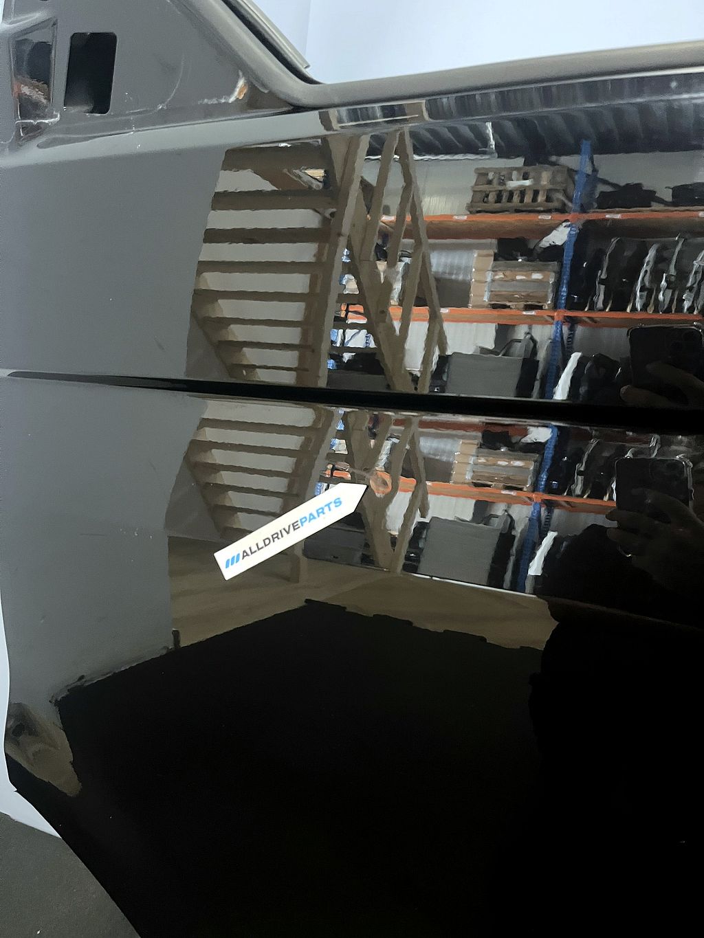 VW Transporter T6 voorportier links zwart LC9X 7LA831055