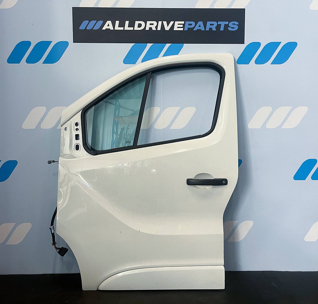 Voorportier links Renault Trafic Wit 801015693R