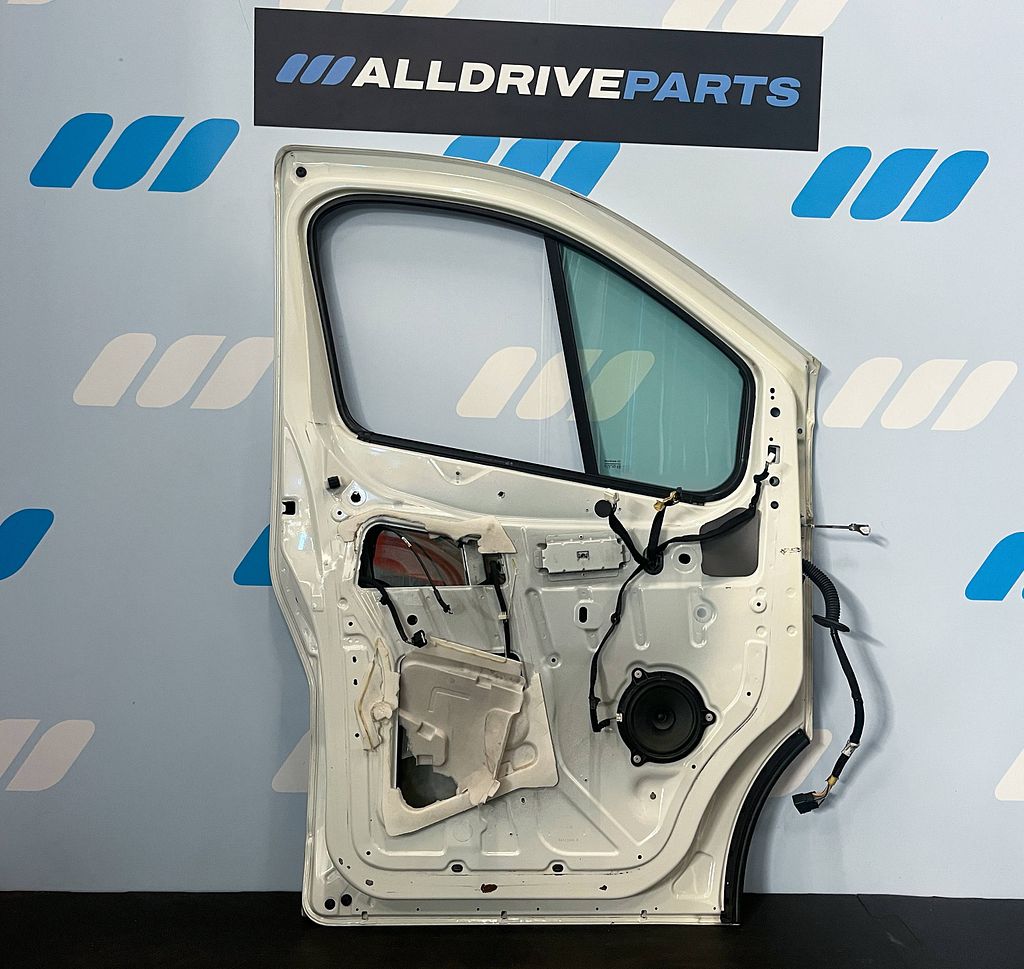 Voorportier links Renault Trafic Wit 801015693R