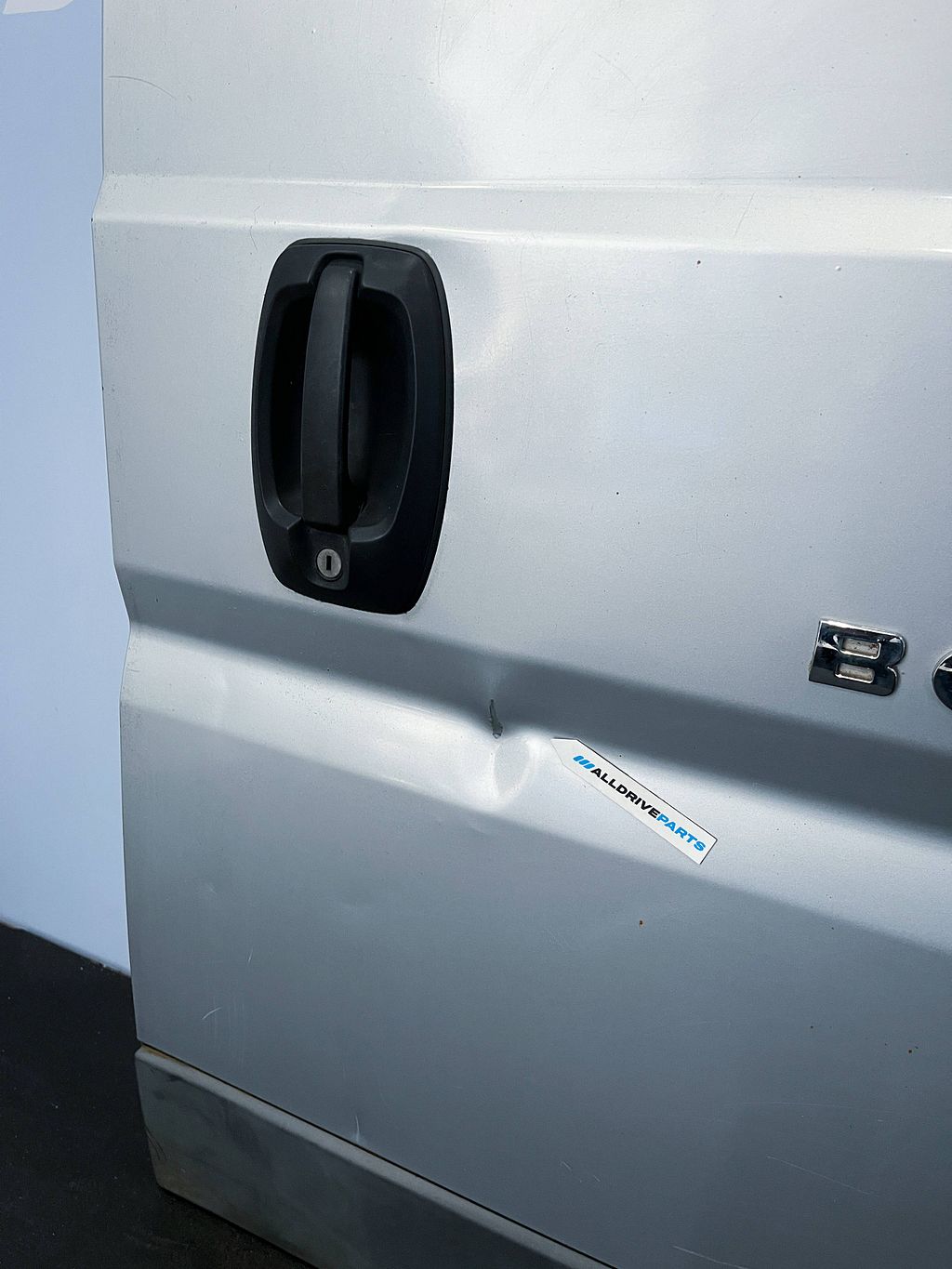 Achterdeur rechts Peugeot Boxer H2 zilvergrijs 1612598180