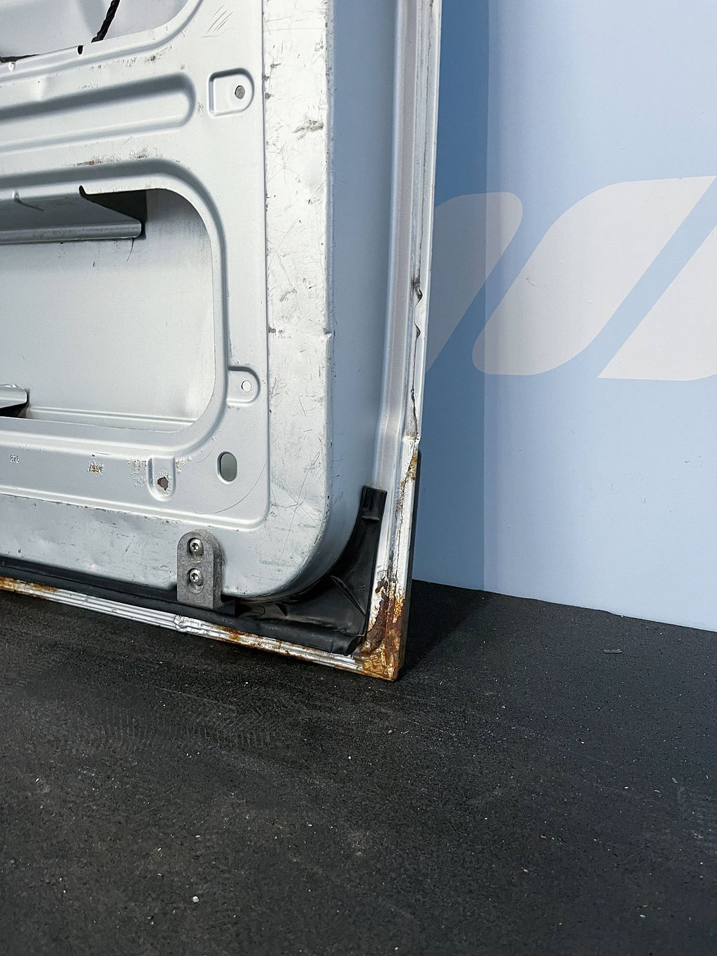 Achterdeur rechts Peugeot Boxer H2 zilvergrijs 1612598180