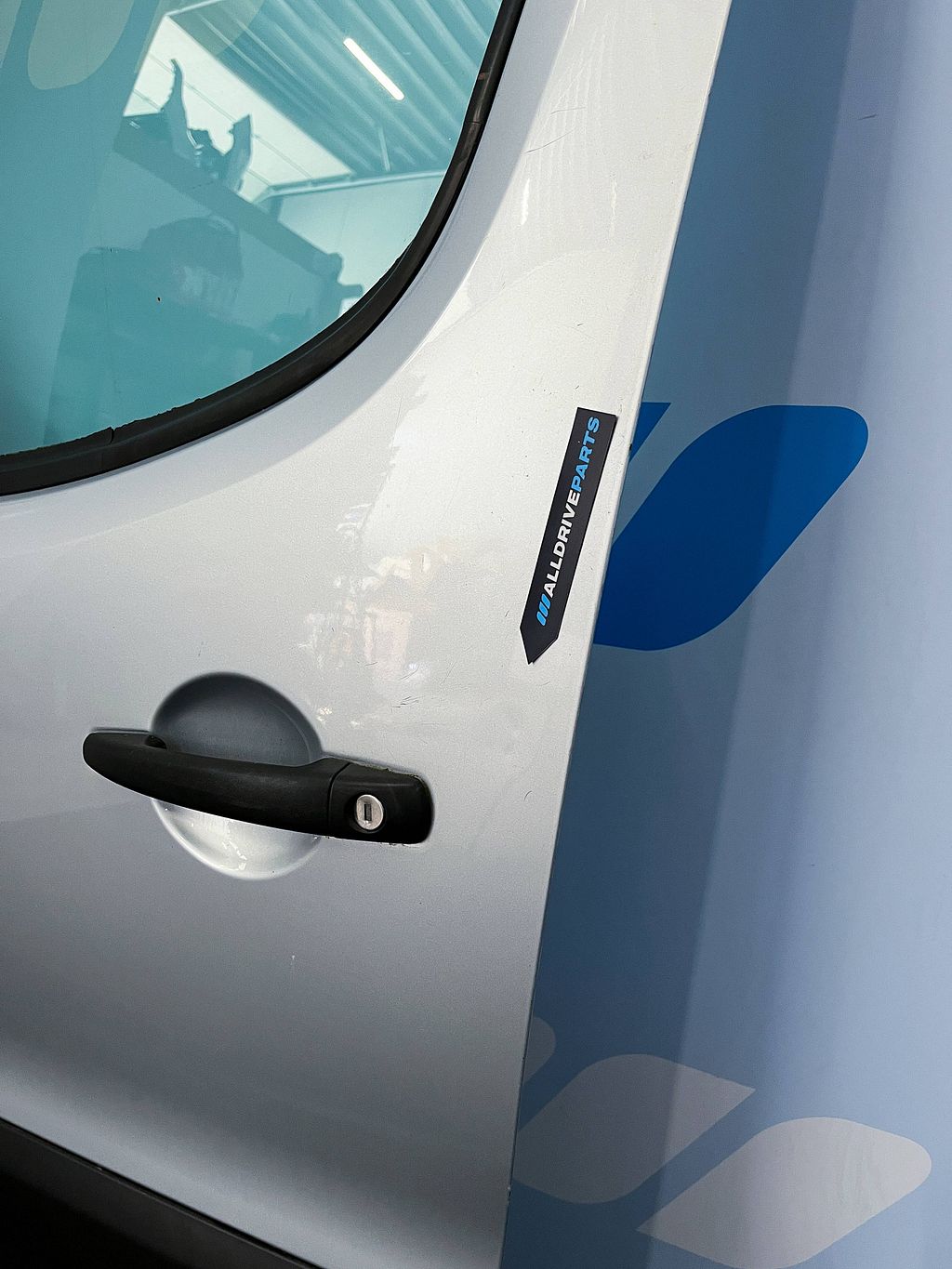 Citroen Berlingo Voorportier links wit 9002Z3