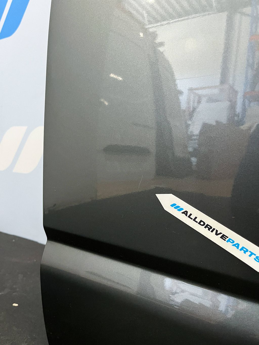 Schuifdeur rechts Volkswagen T6 Grijs Indium Grey 7E0843108