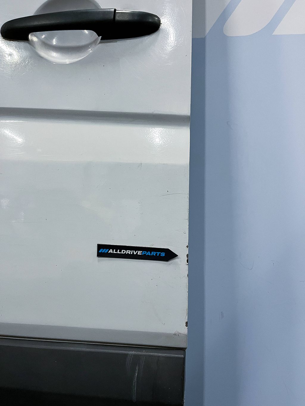 MB Mercedes Sprinter W906 Schuifdeur rechts wit dicht H2 