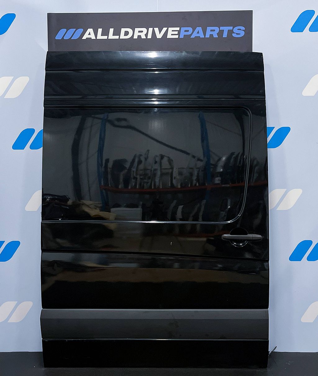 MB Mercedes Sprinter W906 Schuifdeur rechts zwart dicht H2 