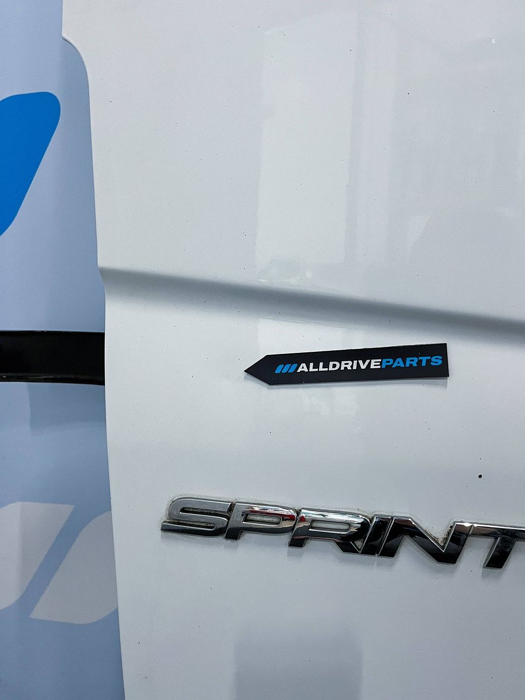 Mercedes Sprinter W906 achterdeur links wit H2 A9067401300