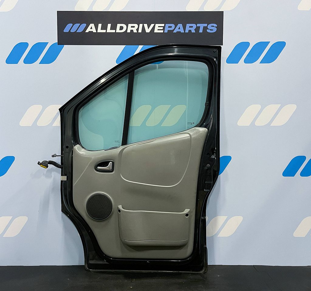 Opel Vivaro Renault Trafic Voorportier rechts zwart 93194148