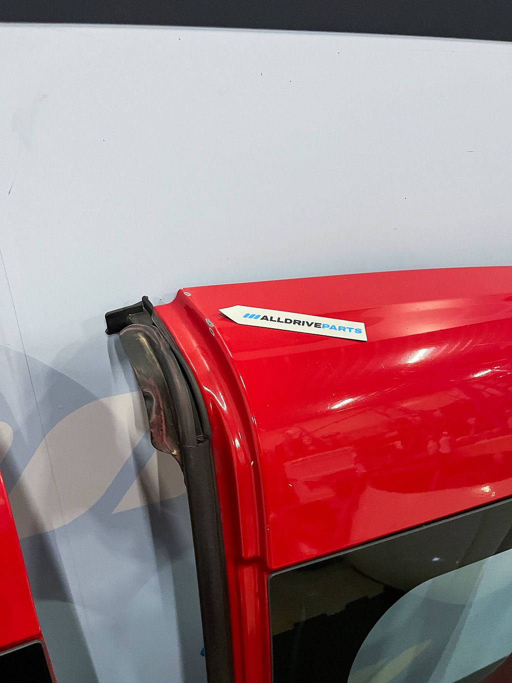 Renault Kangoo Achterdeur rechts met ruit rood 7751478139