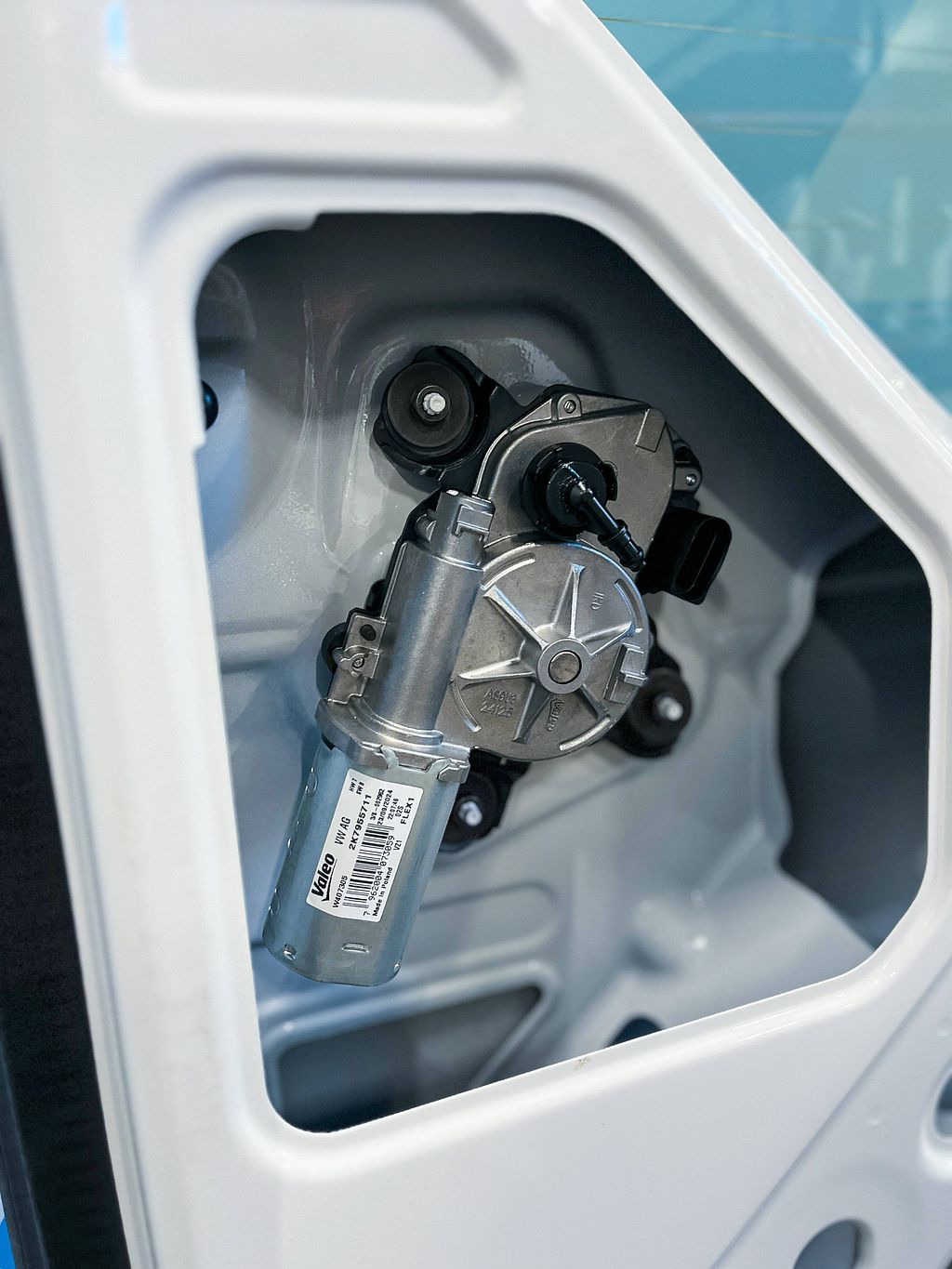 VW Crafter set achterdeuren links en rechts met ruit H2 LB9A