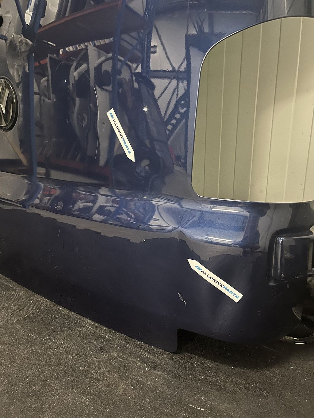 VW Transporter T5 Achterdeur rechts blauw LD5Q 7H0827024G