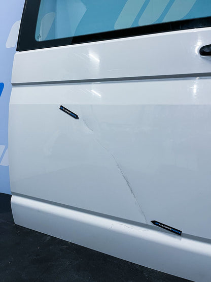 VW Transporter T6 Schuifdeur rechts LB9A Wit 7E0843108BF