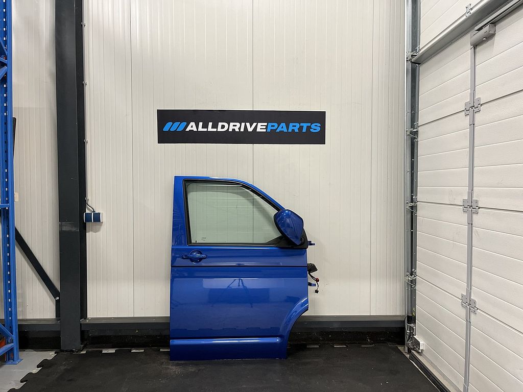 VW Transporter T6 Voorportier rechts blauw LB5K 7LA831056